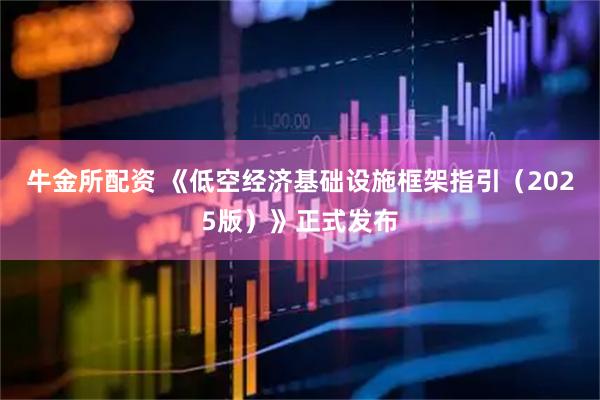 牛金所配资 《低空经济基础设施框架指引（2025版）》正式发布